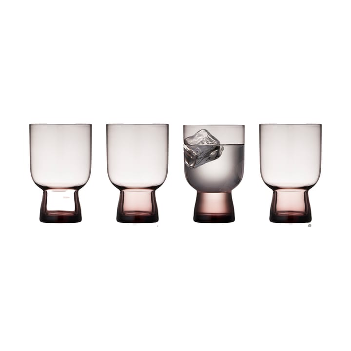 Sorrento Wasserglas 30 cl 4er-Pack - Rosa - Lyngby Glas