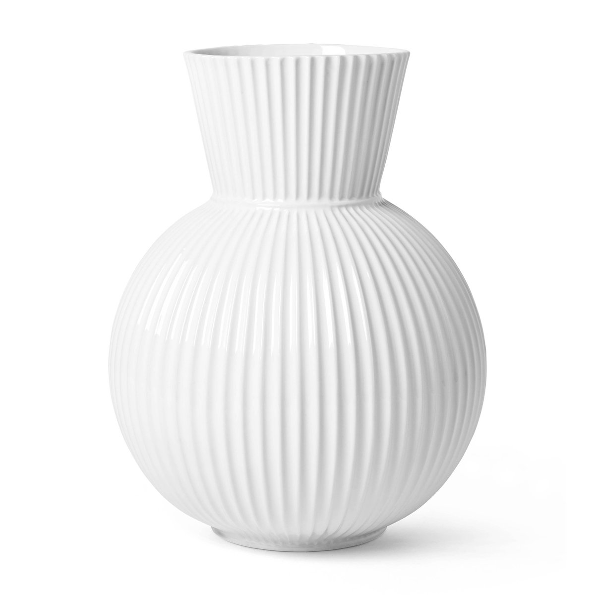 Lyngby Porcelæn Lyngby Tura Vase weiß 34 cm