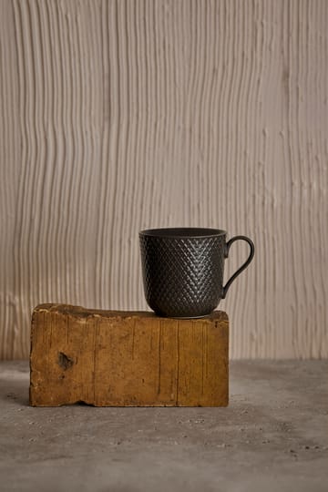 Rhombe Earth Tasse 39 cl - Slate - Lyngby Porcelæn