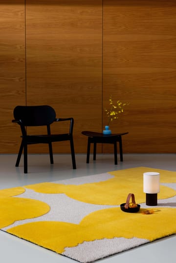 Iso Unikko Wollteppich - Yellow, 170x240 cm - Marimekko