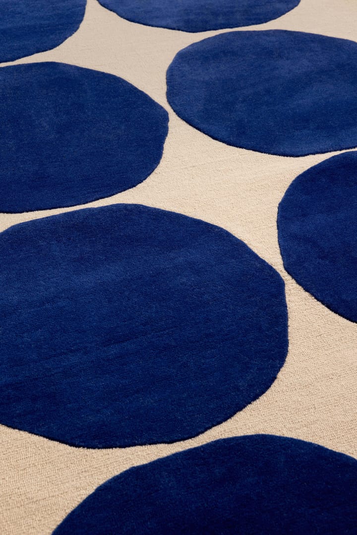 Isot Kivet Wollteppich, Blue, 200x280 cm Marimekko