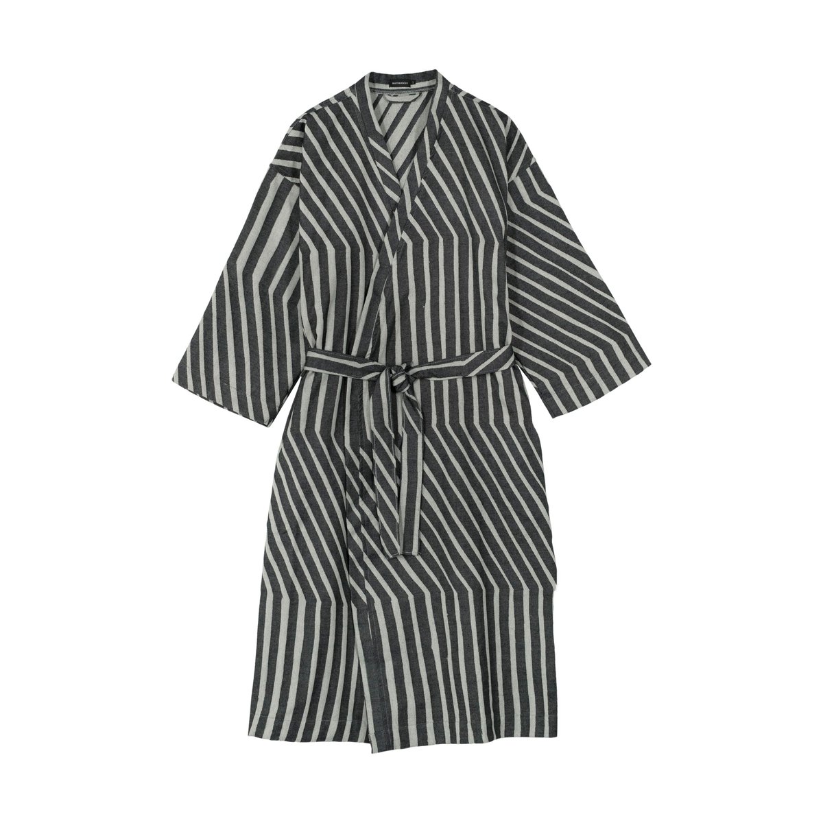 Marimekko Kalasääski Bademantel Off white-charcoal L/XL