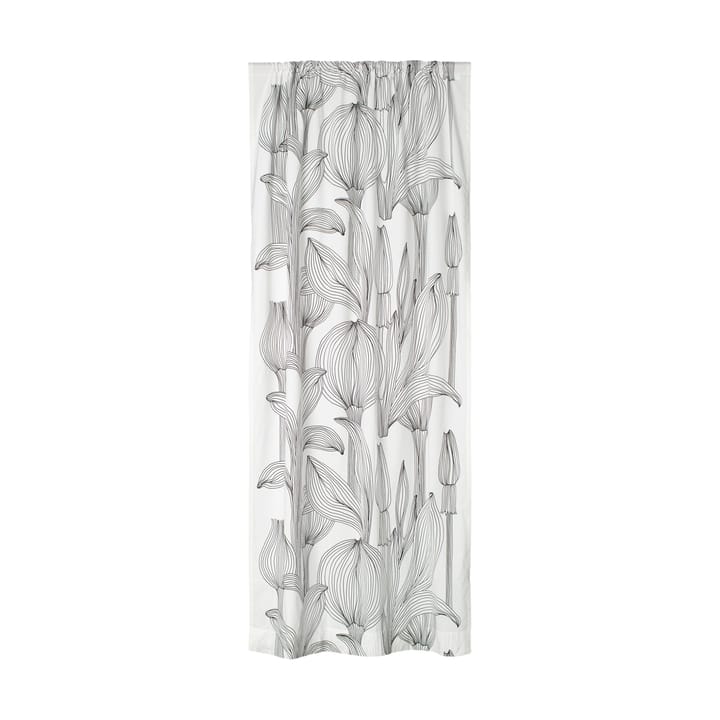 Kukat Puhkeavat Gardinlänge 135x245 cm - White-black - Marimekko