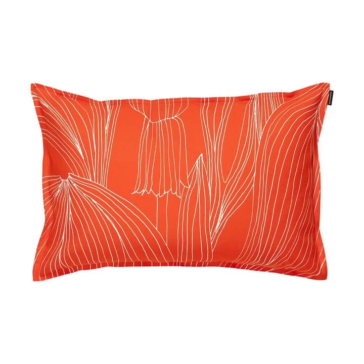 Kukat Puhkeavat Kissenbezug 40x60 cm - Tomato red-white - Marimekko