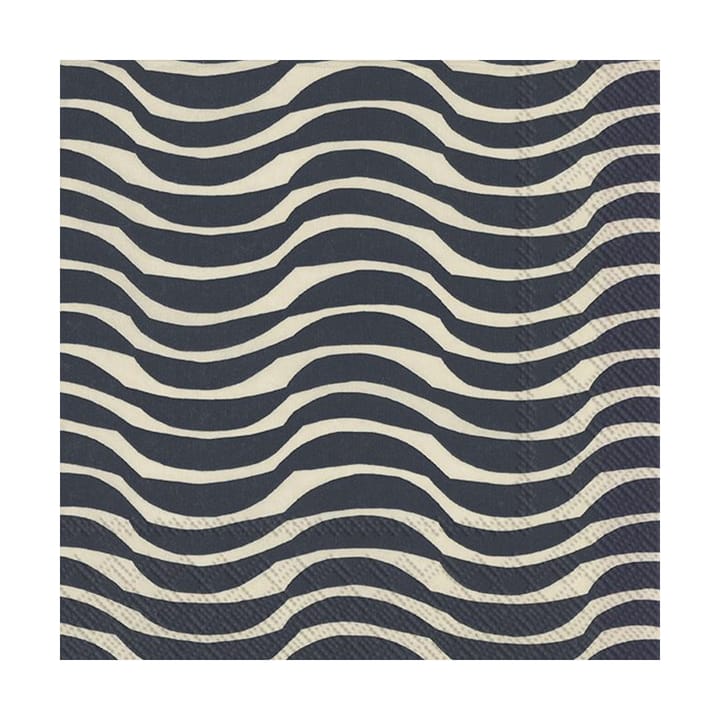 Palko Serviette 33x33 cm 20er-Pack - Cream-blue - Marimekko