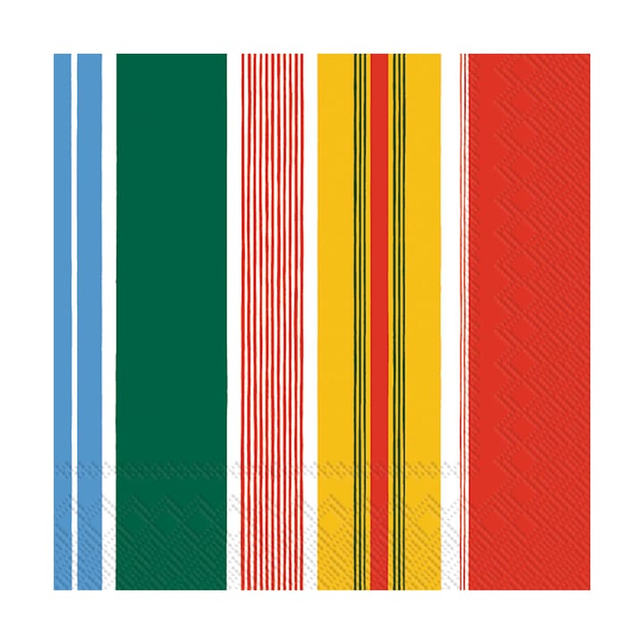 Paraati Serviette 33x33 cm 20-Pack - Yellow-red - Marimekko