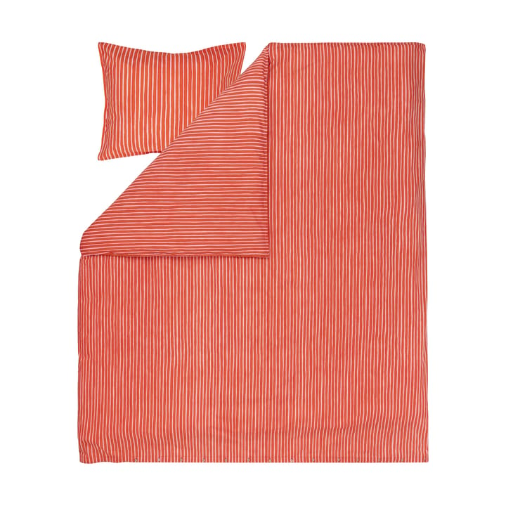 Piccolo Bettbezug 240x220 cm - Warm orange-pink - Marimekko