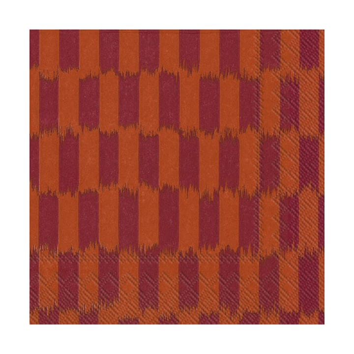 Piekana Serviette 33x33 cm 20er-Pack - Terracotta - Marimekko