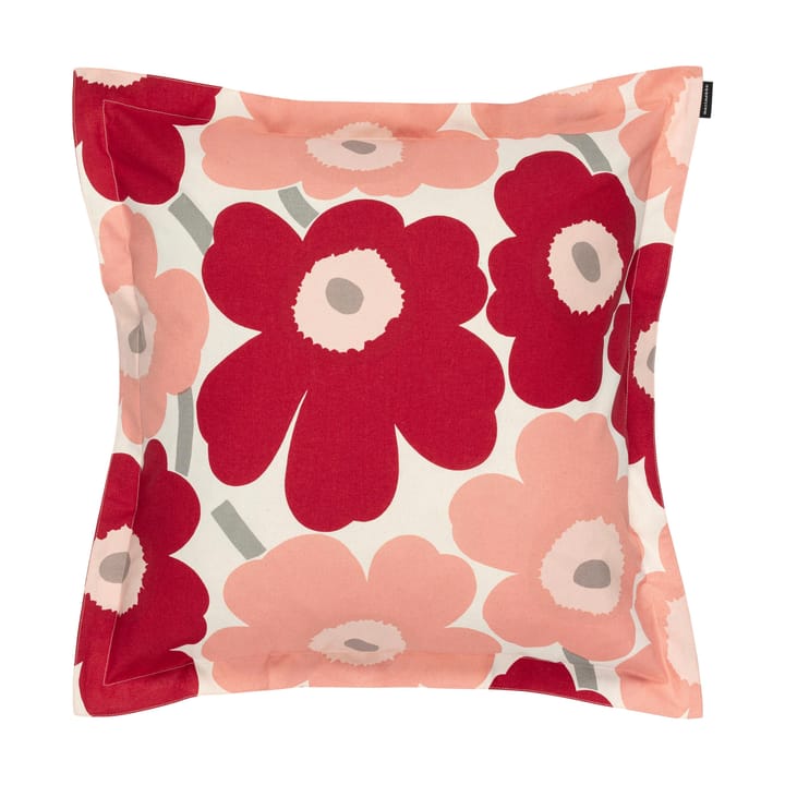 Pieni Unikko Kissenbezug 50x50cm - Dark cherry-rose - Marimekko