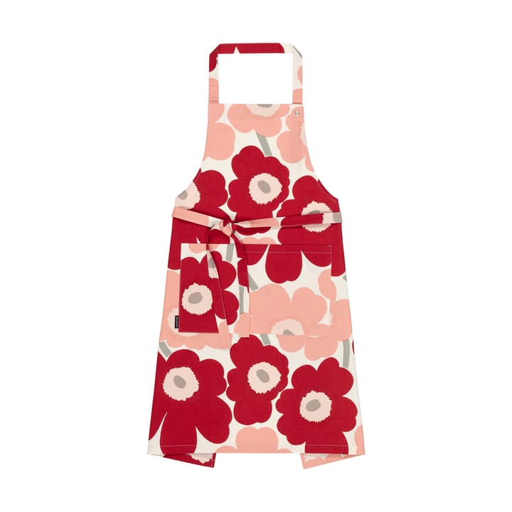 Pieni Unikko Schürze, Cotton-dark cherry-rosa Marimekko