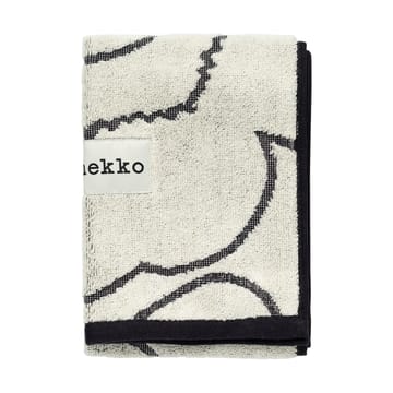 Piirto Unikko Gästehandtuch 30x50 cm - Ivory-black - Marimekko