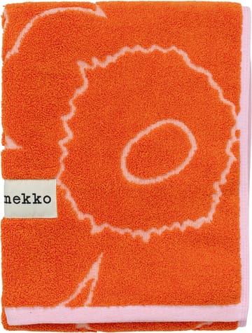 Piirto Unikko Handtuch 50x100 cm - Burnt orange-pink - Marimekko