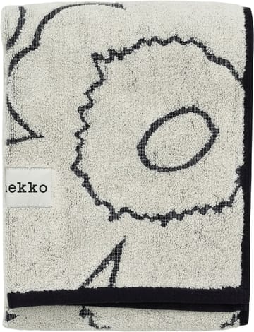 Piirto Unikko Handtuch 50x100 cm - Ivory-black - Marimekko