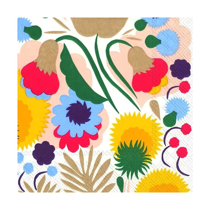 Pikkukellukka Serviette 33x33 cm 20er-Pack - Multi - Marimekko