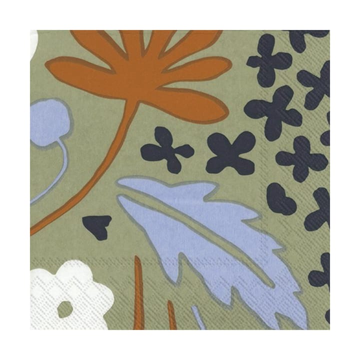 Suvi Serviette 33x33 cm 20er-Pack - Green - Marimekko