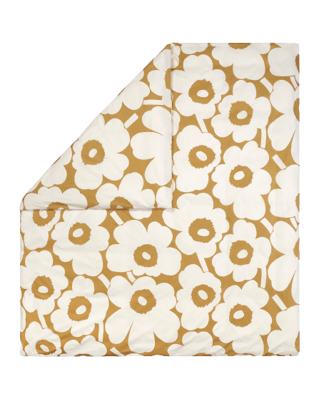 Unikko Bettbezug 210x210 cm - Weiß-beige - Marimekko