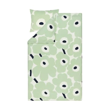 Unikko Deckenbezug 150x210cm - Off white-sage-dark blue - Marimekko