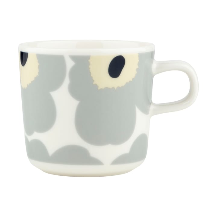 Unikko Kaffeetasse 20 cl - White-light grey-sand-dark blue - Marimekko