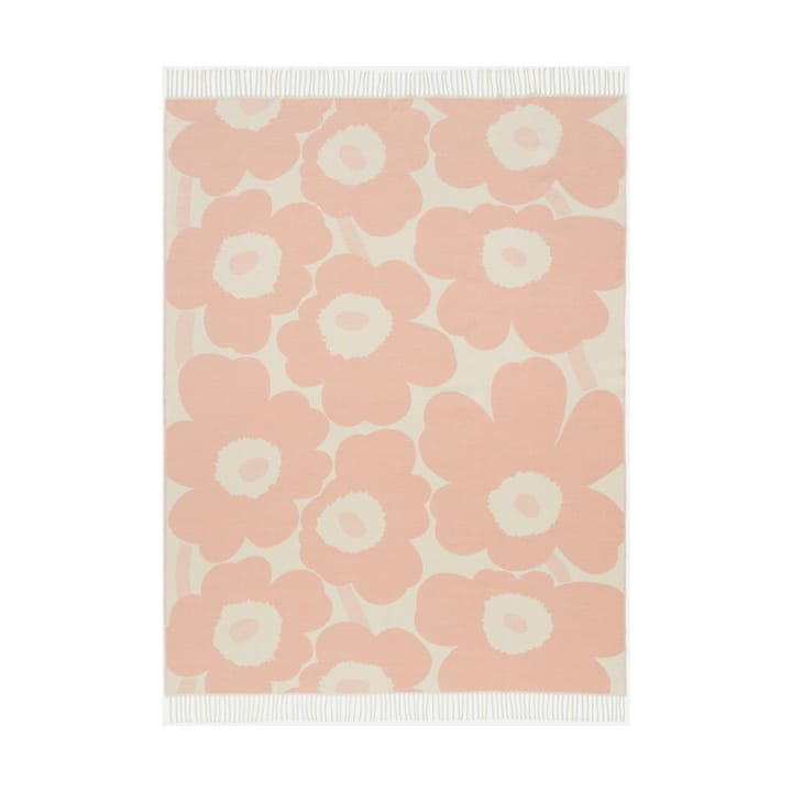 Unikko Plaid 130x180 cm - Pink - Marimekko