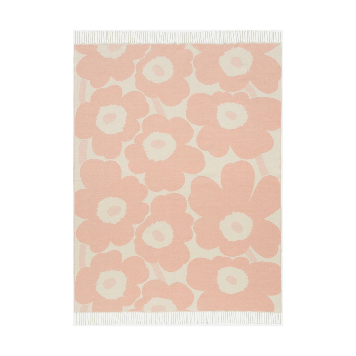 Marimekko Unikko Plaid 130x180 cm Pink