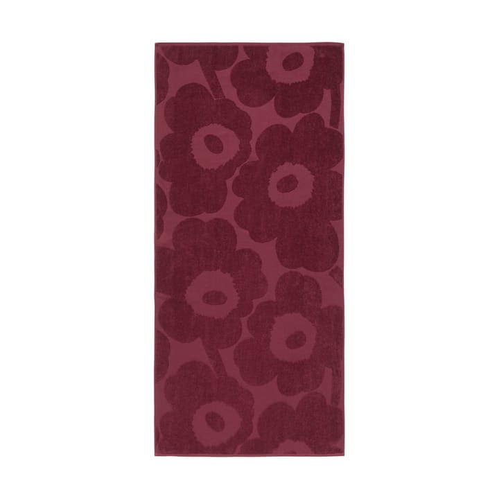 Unikko Solid Badetuch 70x150 cm, Rouge foncé Marimekko