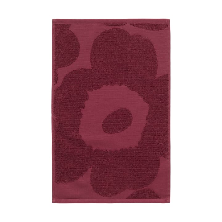 Unikko Solid Gästhandtuch 32x50 cm - Rouge foncé - Marimekko