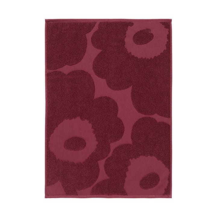 Unikko Solid Handtuch 50x70 cm - Rouge foncé - Marimekko