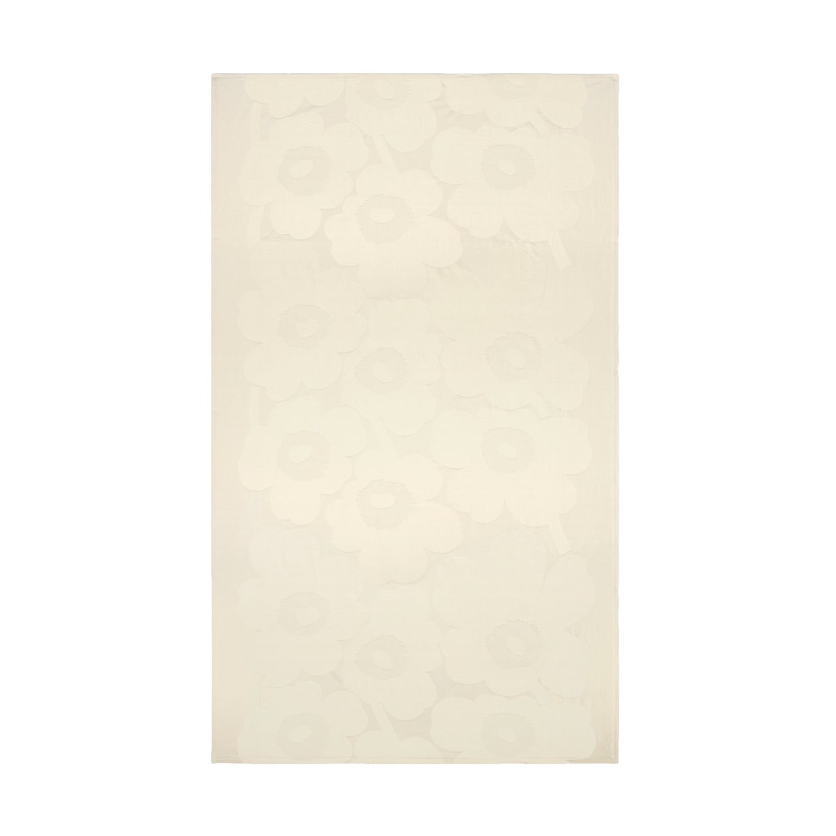 Marimekko Unikko Tischdecke 140 x 250 cm White-off white