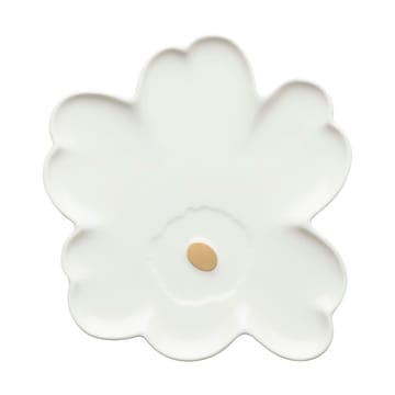 Unikko Untersetzer 13 cm 2 Teile - Terra-white-gold - Marimekko