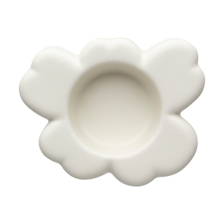 Unikko Windlicht 3x10 cm - Matte white - Marimekko