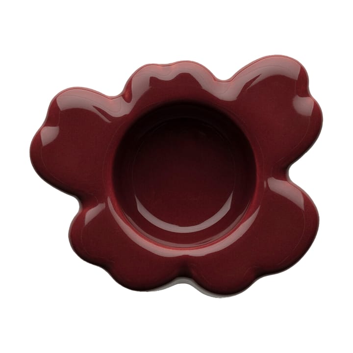 Unikko Windlicht 3x10 cm - Reddish brown - Marimekko