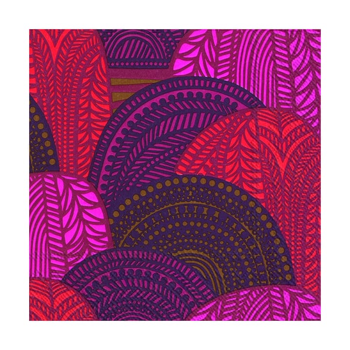 Vuorilaakso Serviette 33x33 cm 20er-Pack - Red - Marimekko