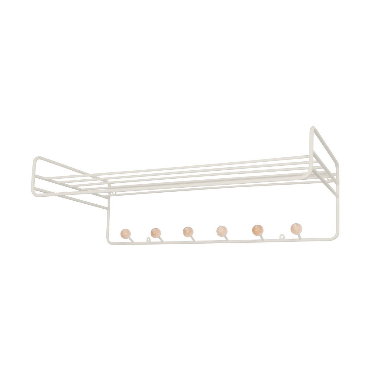 Maze Bill Hat rack Hutablage Seidengrau