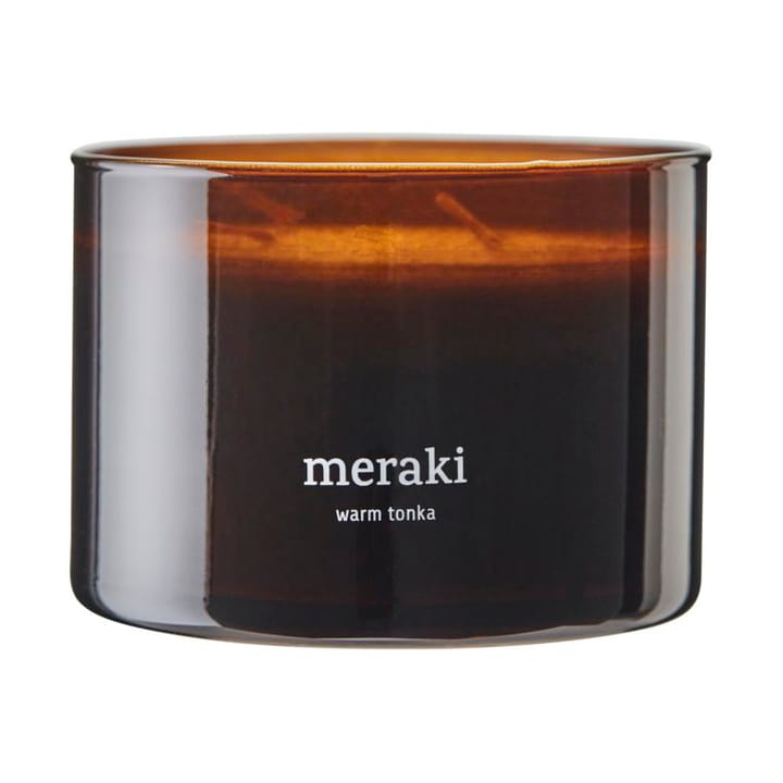 Meraki Duftkerze, 60 Stunden - Warmer Tonka - Meraki