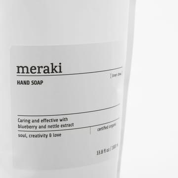 Meraki Handseife Nachfüllpackung 1000 ml - Lein Tau - Meraki