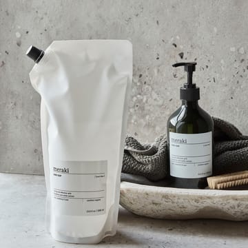 Meraki Handseife Nachfüllpackung 1000 ml - Lein Tau - Meraki