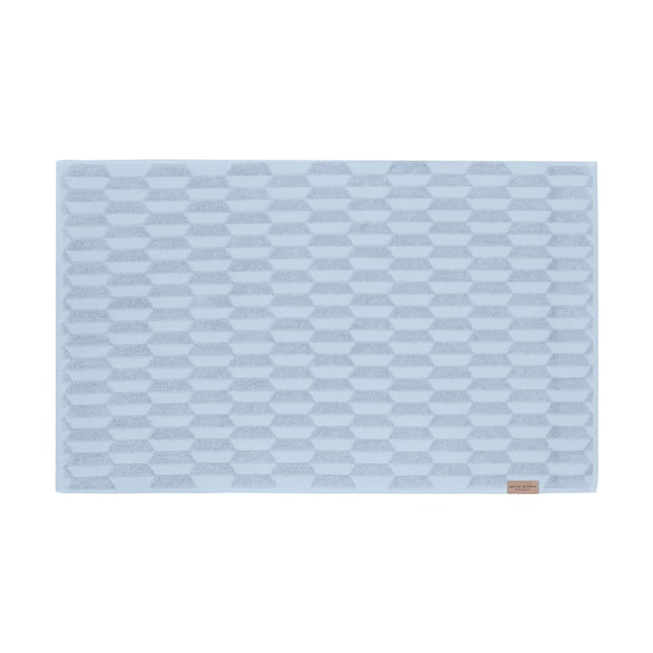 Geo Badezimmerteppich 50 x 80 cm - Light Blue - Mette Ditmer