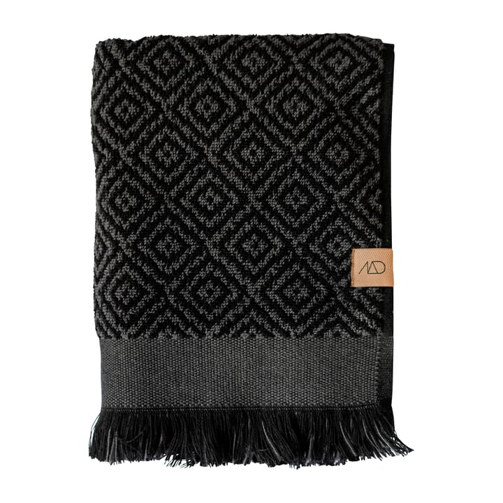 Morocco Handtuch 50 x 90cm - Black-grey - Mette Ditmer