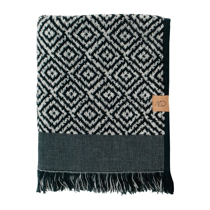 Morocco Handtuch 70 x 135cm - Black-white - Mette Ditmer