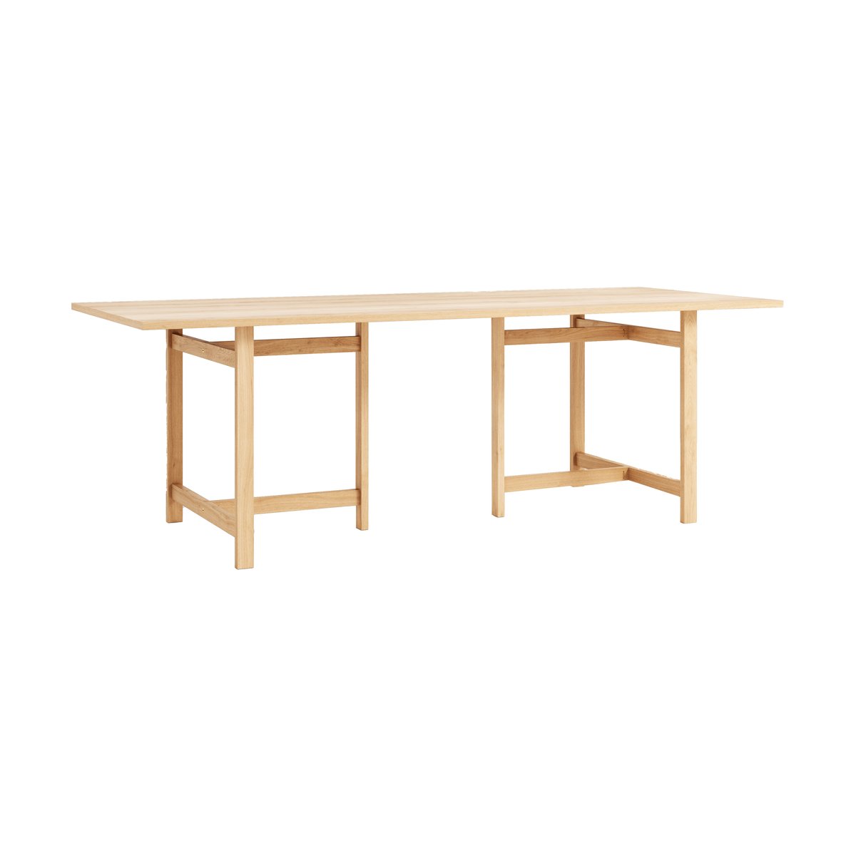 MOEBE Moebe rectangular dining table Esstisch 220 x 90cm Eiche