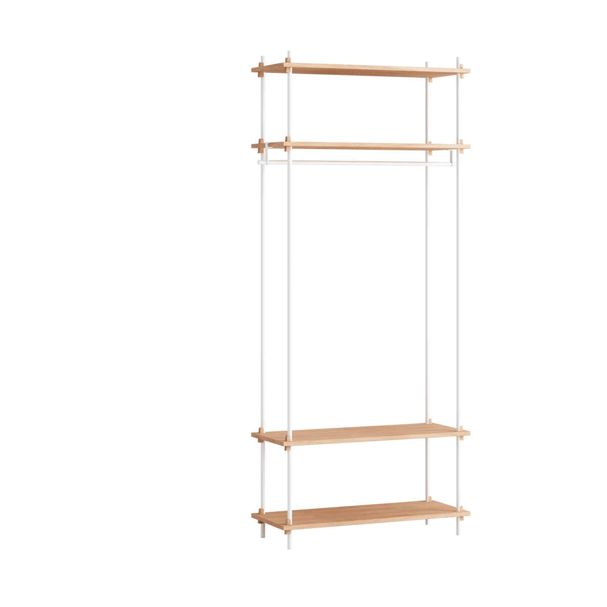 MOEBE Moebe shelving system s.200.1.F Eiche-weiß