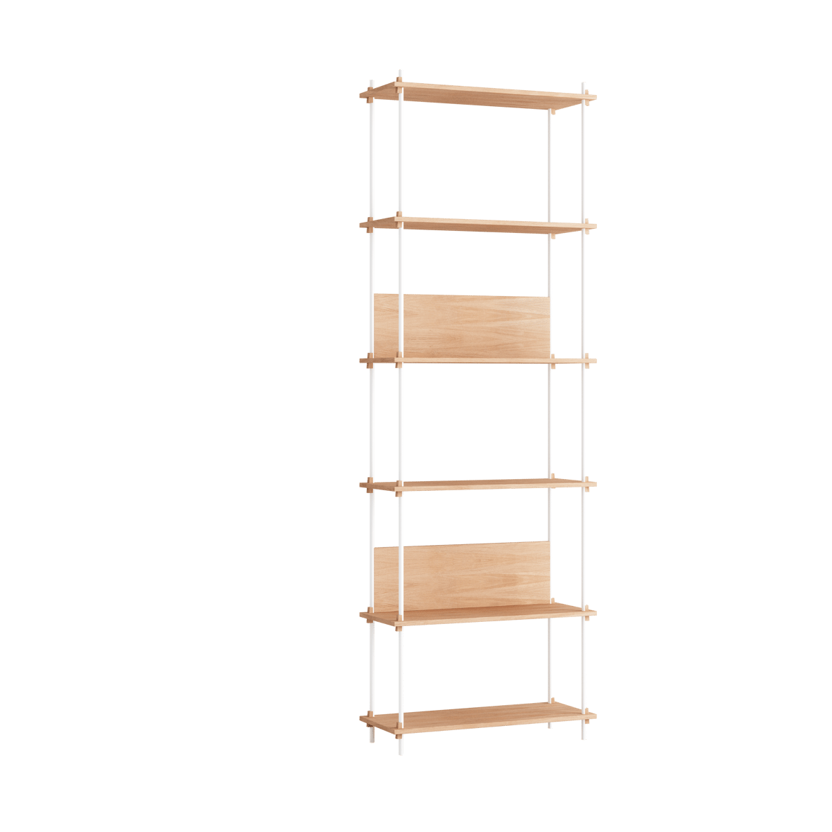 MOEBE Moebe shelving system s.255.1.A Eiche-weiß