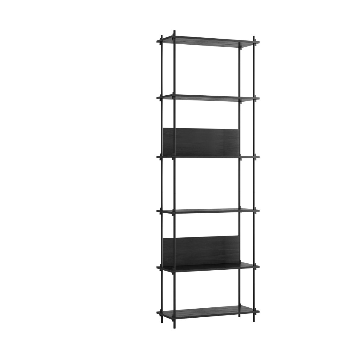 MOEBE Moebe shelving system s.255.1.A Schwarz