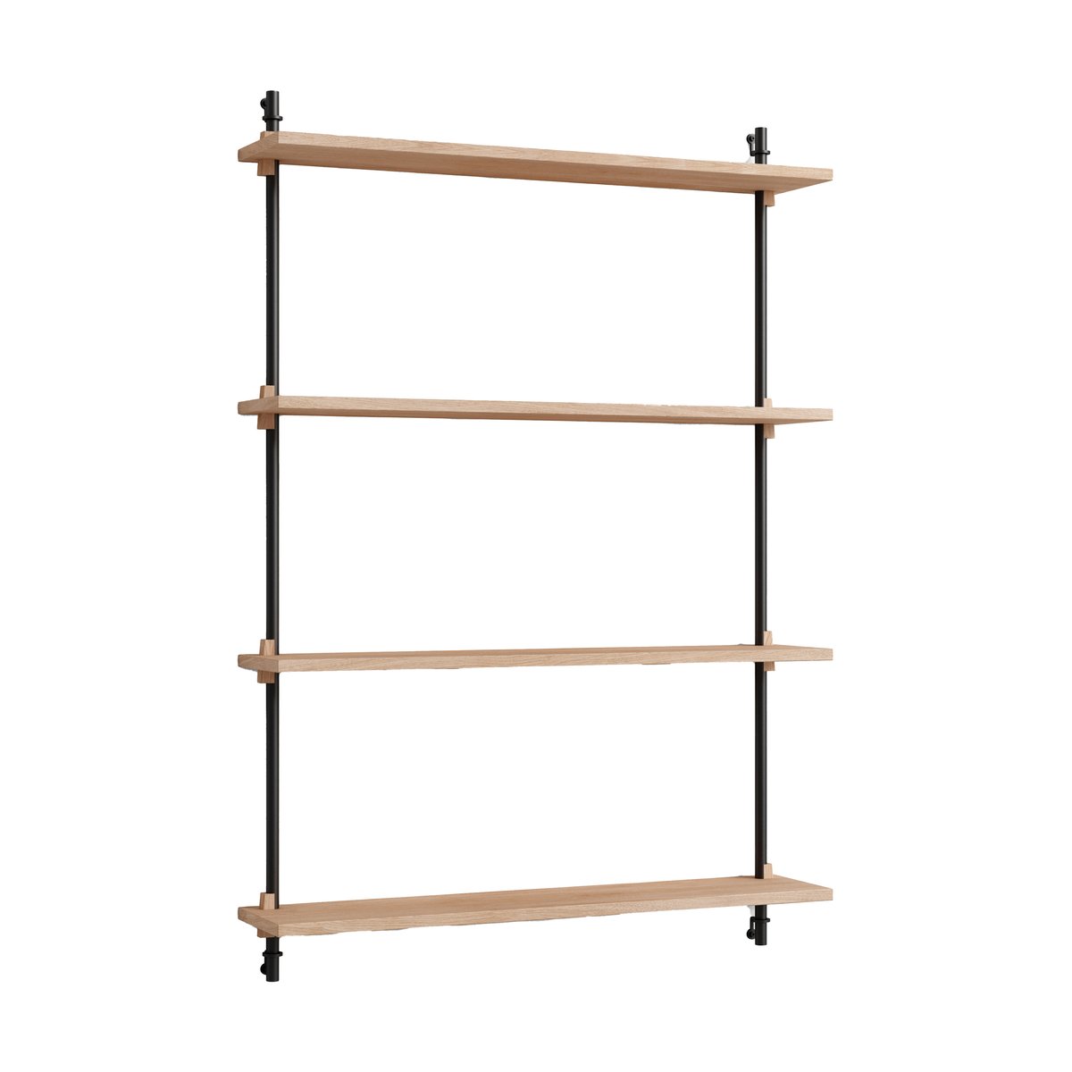 MOEBE Moebe wall shelving ws.115.1 Eiche-schwarz