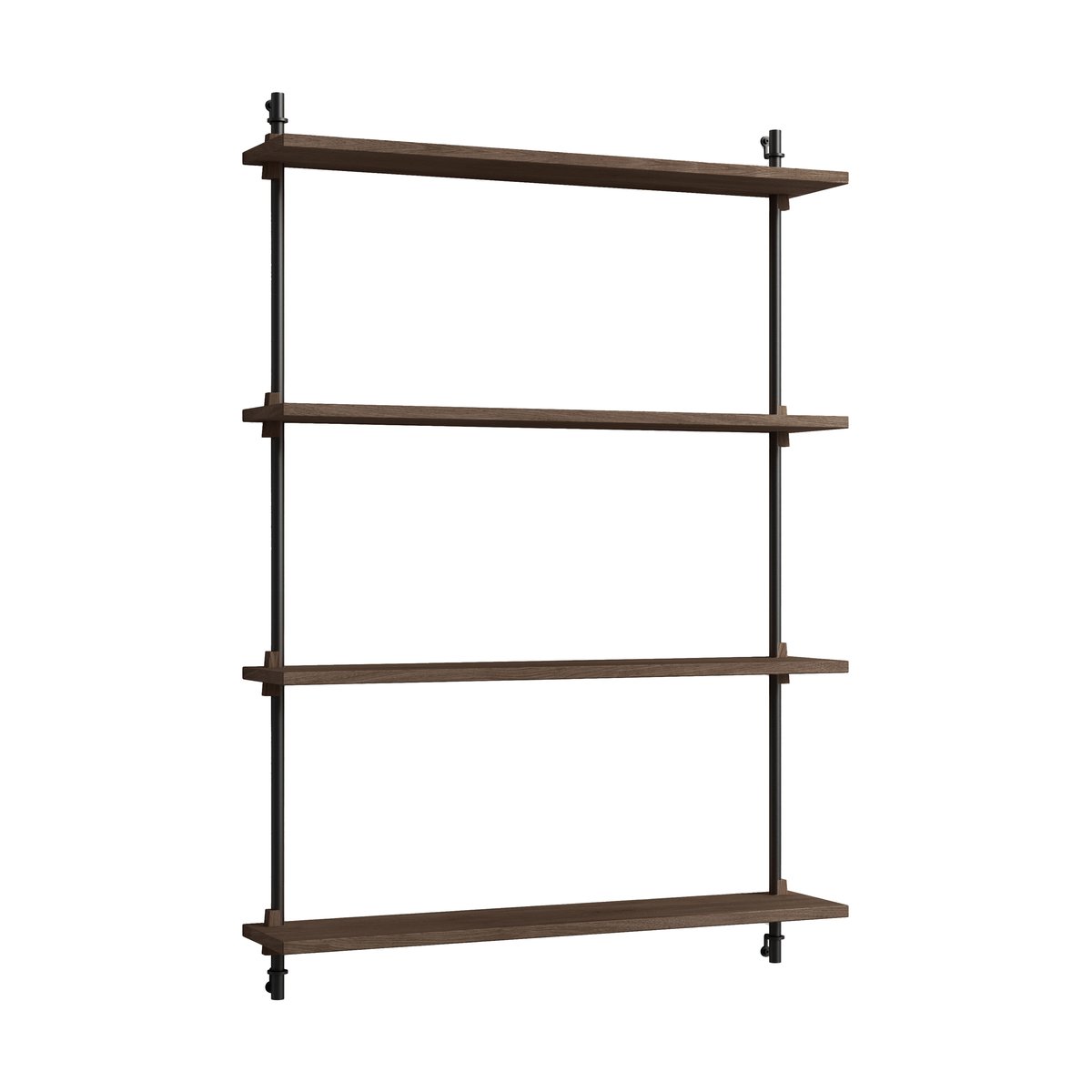 MOEBE Moebe wall shelving ws.115.1 Räuchereiche-schwarz