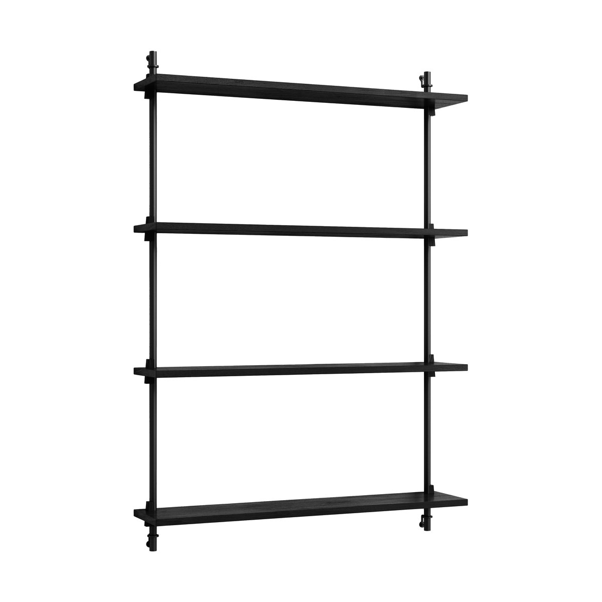 MOEBE Moebe wall shelving ws.115.1 Schwarz