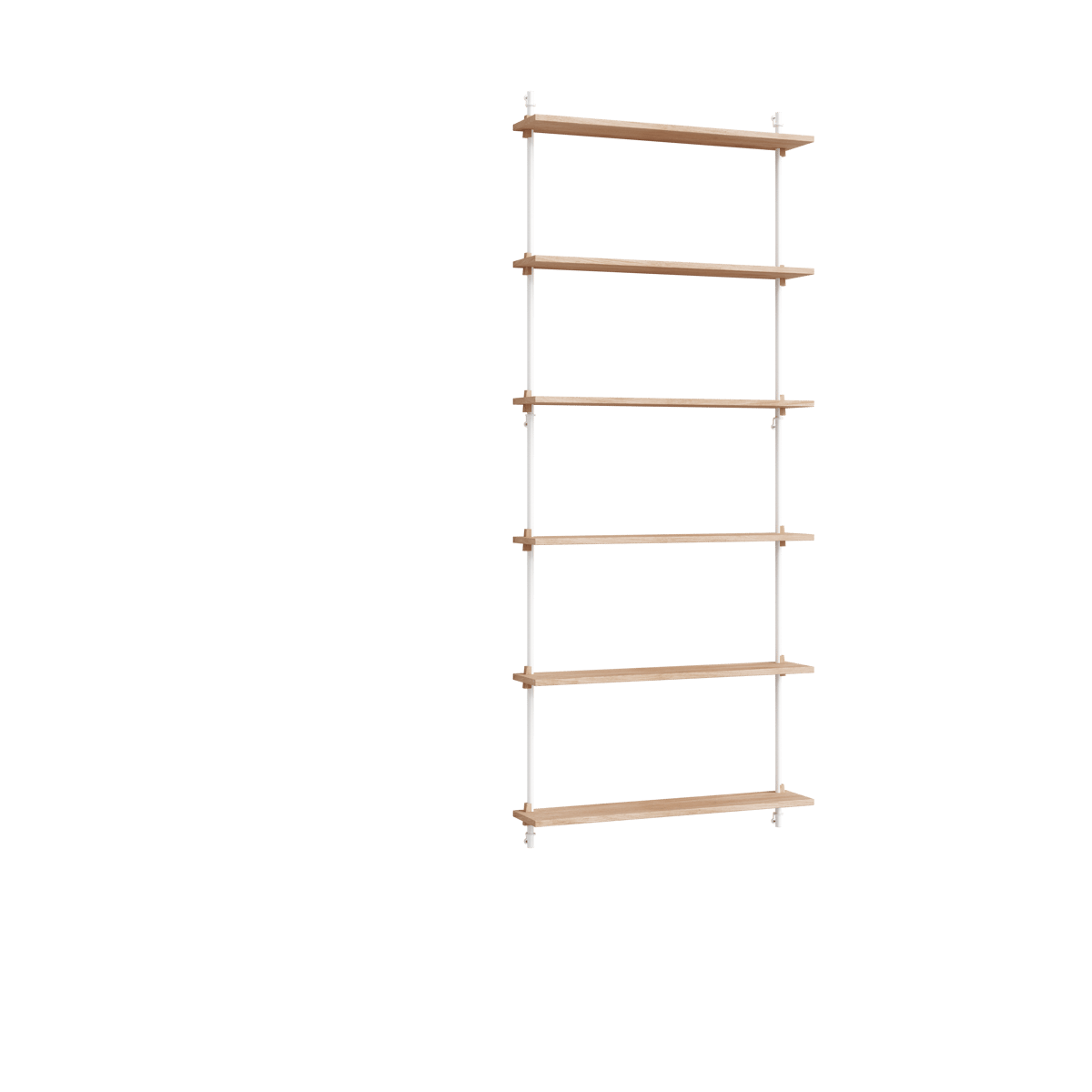 MOEBE Moebe wall shelving ws.200.1 Eiche-weiß