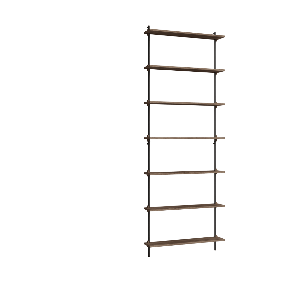 MOEBE Moebe wall shelving ws.230.1 Räuchereiche-schwarz