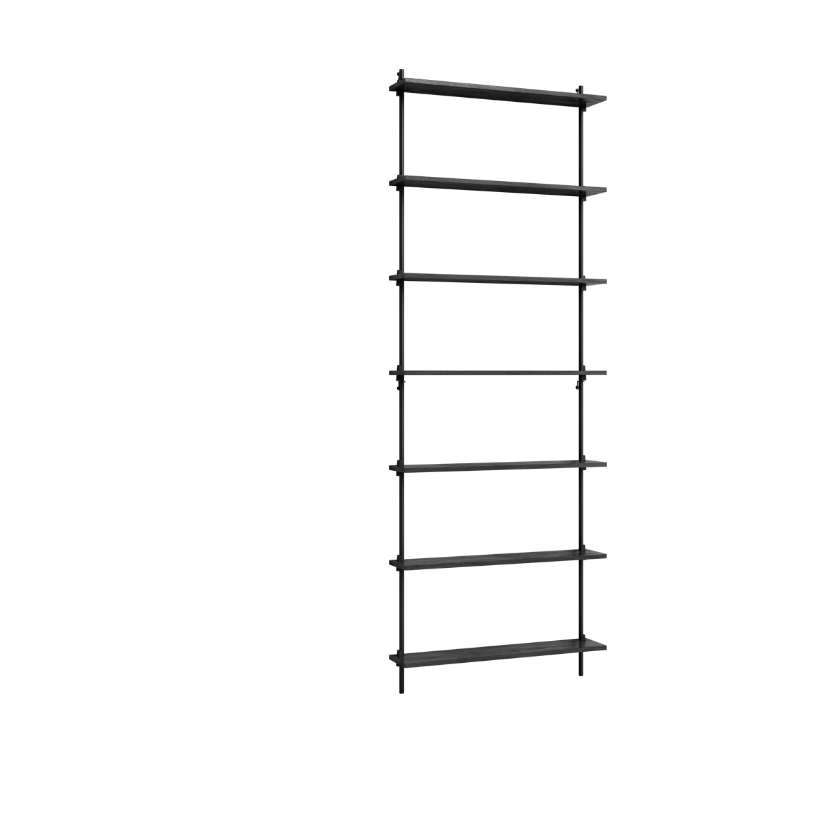 MOEBE Moebe wall shelving ws.230.1 Schwarz