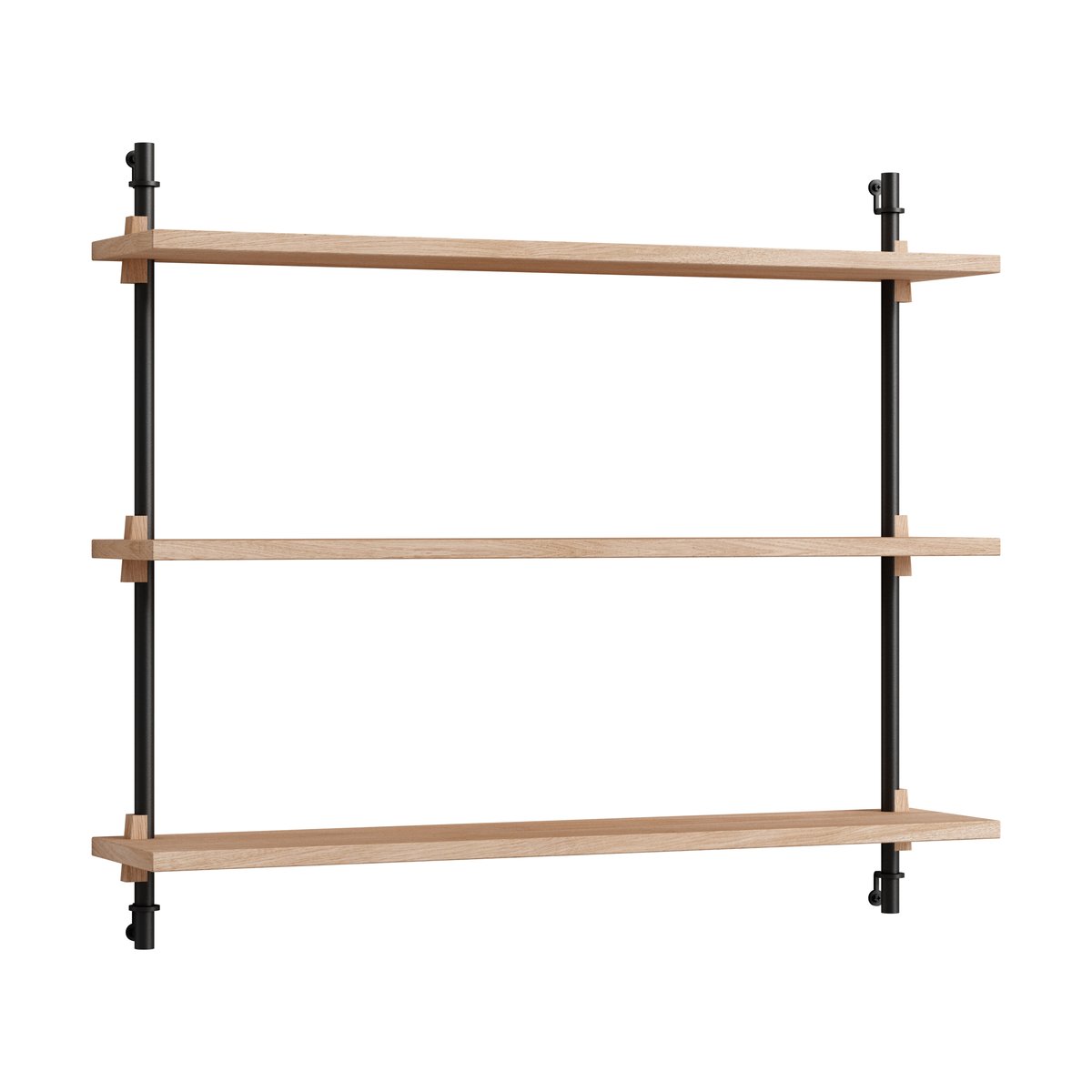 MOEBE Moebe wall shelving ws.65.1 Eiche-schwarz